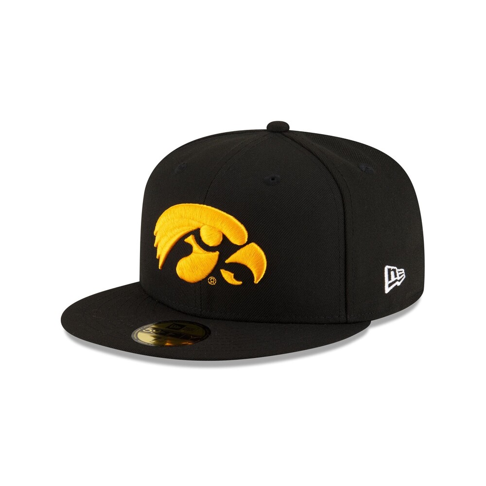 New Era Iowa Hawkeyes 59FIFTY Fitted Hat - Size 7